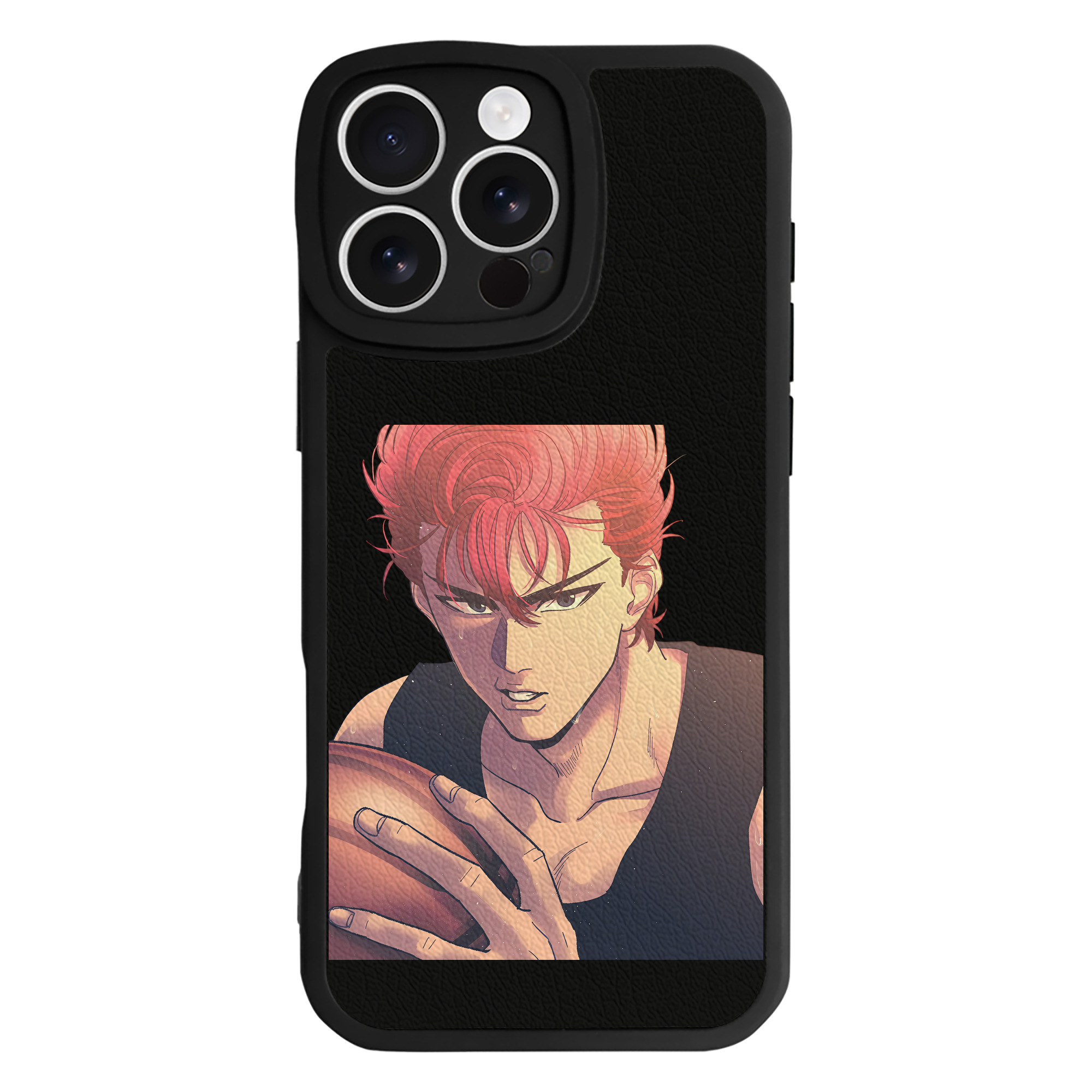 （画像用） SLAM DUNK／スラムダンク 【iPhone 16シリーズ対応】シリコンスマホケース（レザー調） 材質：シリコン